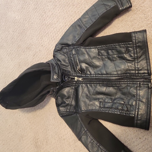 18m Faux Leather Coat - Picture 3 of 6